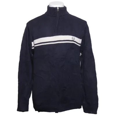 Sweater (Blue, White) from Chaps Cotton