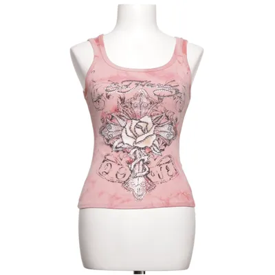 Tanktop (Pink) fra Ed Hardy