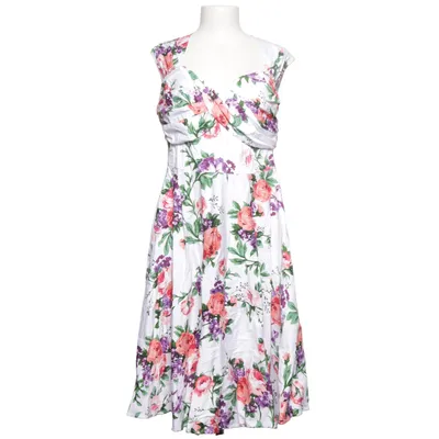 Robe (Blanc, Multicolore) de Belle Poque
