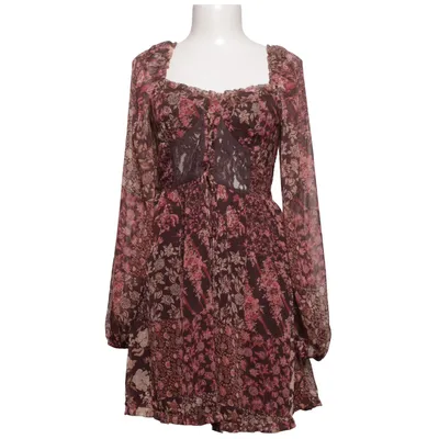 Dress (Purple, Pink, Multicolored) from Miss Selfridge Elastane, Polyamide, Polyester