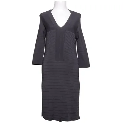 Jurk (Grijs) van Principles by Ben de Lisi Polyamide, Viscose