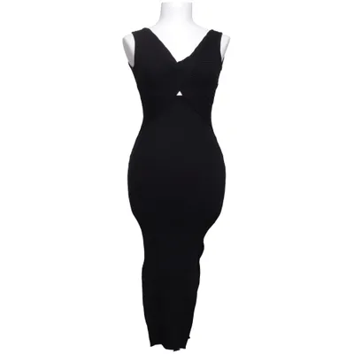 Maxi jurk (Zwart) van Yu & Me Elastaan, Viscose