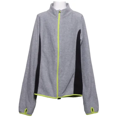 Fleece jacket (Gray, Black, Yellow) from H&M Polyester