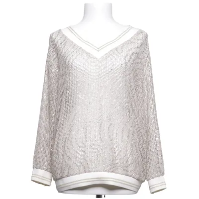 Pull-over (Beige, Or) de F.A.S