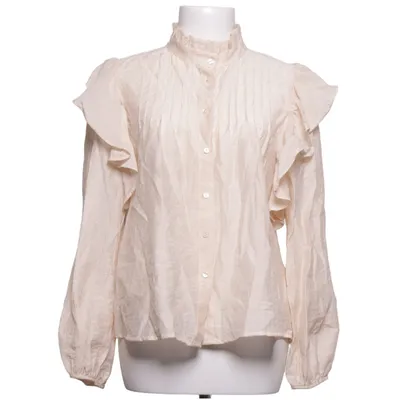Blouse (Beige) de Mango Lyocell, Polyamide
