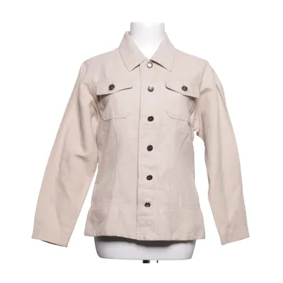 Denim jacket (Beige) from SAND Basic Cotton, Linen