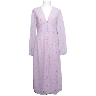 Långklänning (Lila, Flerfärgad) från Adoore Polyester