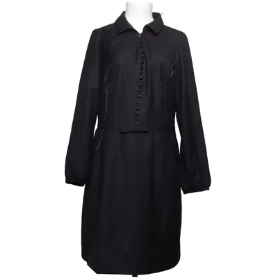 Skjortklänning (Svart) från By Groth Polyester, Viskos