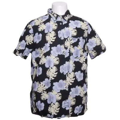 Kortärmad skjorta (Svart, Flerfärgad) från MyWear Man Bomull