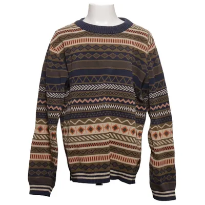 Tröja (Blå, Brun, Beige) från Ebbe Skinnimitation, Ekologisk bomull