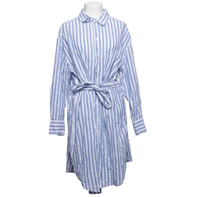 Skjorta (Blå, Vit) från H&M Bomull, Linne