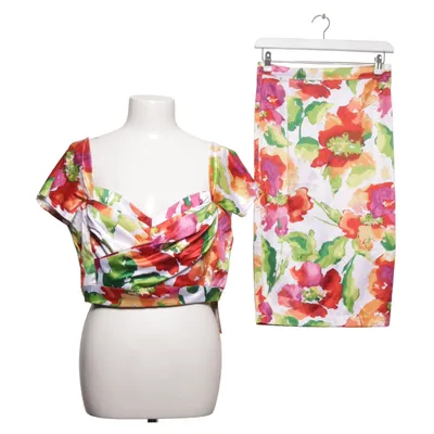Set (Vit, Flerfärgad) från Stop Staring Bomull, Elastan, Polyester