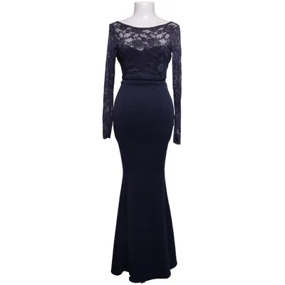 Avondjurk (Blauw) van City Goddess Elastaan, Polyamide, Polyester
