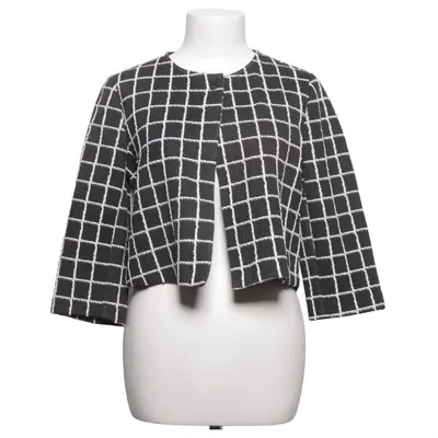 Blazer (Zwart, Wit) van Sandro Ferrone Katoen, Elastaan, Polyester