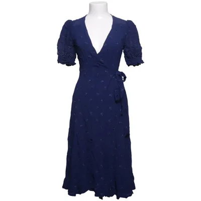 Wrap dress (Blue) from Reformation Viscose