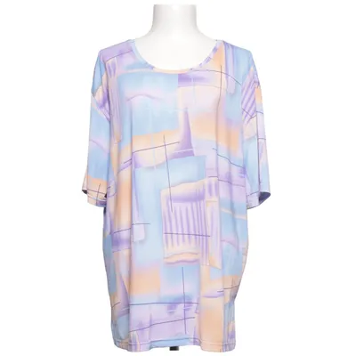T-shirt (Blue, Purple, Multicolored) from Mode Halyn Polyester, Viscose