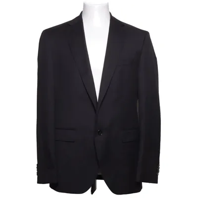 Blazer (Black) from Guabello Acetate, Viscose, Wool