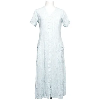 Robe chemise (Blanc, Bleu, Vert) de Patra Viscose