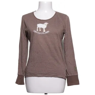 T-shirt à manches longues (Marron) de Adelheid Coton, Polyester