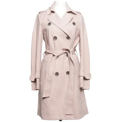 Trenchcoat (Beige) van Luisa Cerano Katoen, Elastaan, Polyamide