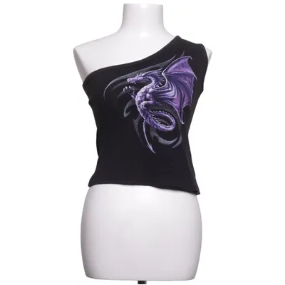 Top (Black) from Spiraldirect Cotton, Elastane