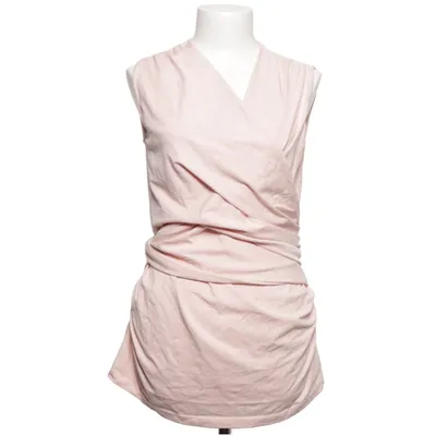 Borstvoedingsblouse (Roze) van Seraphine Katoen, Elastaan