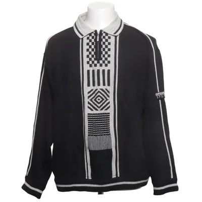 Tröja (Svart, Grå) från Carlo Colucci Akryl, Bomull, Polyester