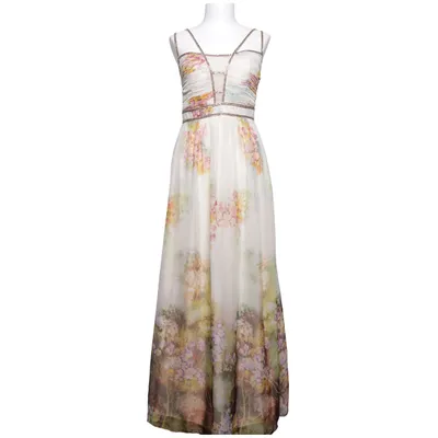 Maxi dress (White, Multicolored) from Little Mistress Polyester