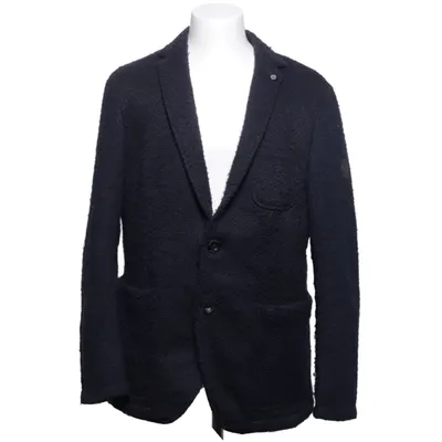 Blazer (Blauw) van Calamar Polyester, Wol