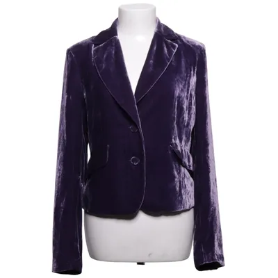Blazer (Violet) de Denby Acétate, Soie, Viscose