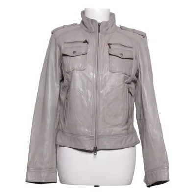 Veste en cuir (Gris) de Avenue Foch Cuir, Polyester