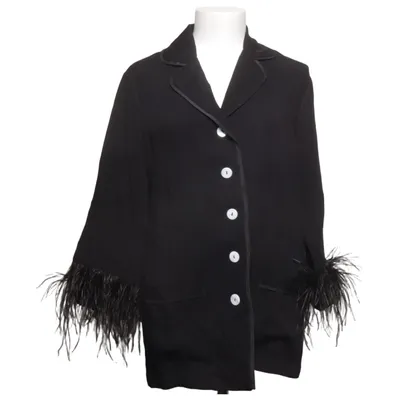 Blazer (Sort) fra Sleeper Viscose