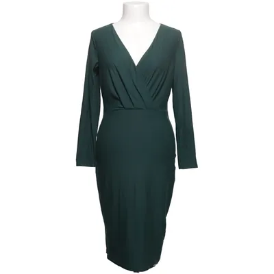 Omlottklänning (Grön) från Numoco Elastan, Polyester
