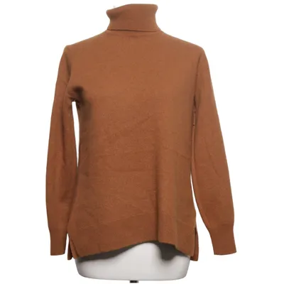 Pul à col roulé (Marron) de Massimo Dutti Cachemire, Laine
