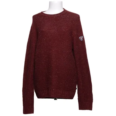 Pull-over (Rouge, Multicolore) de Heron Acrylique, Laine