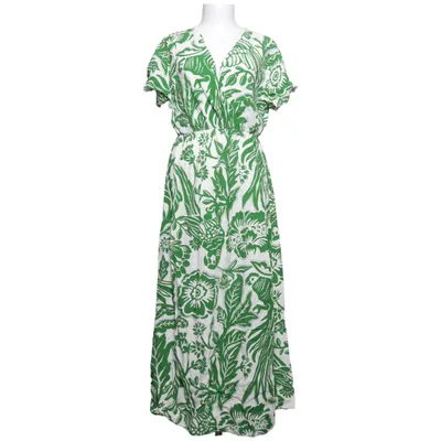 Maxi dress (Green, White) from Cosy House