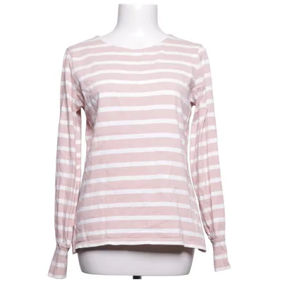 T-shirt à manches longues (Rose, Blanc) de Boden Coton