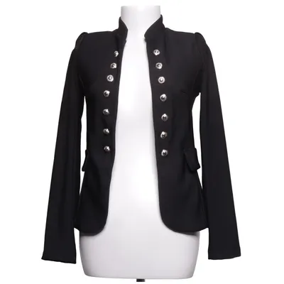 Blazer (Zwart) van Jennifer Taylor Elastaan, Polyester, Viscose