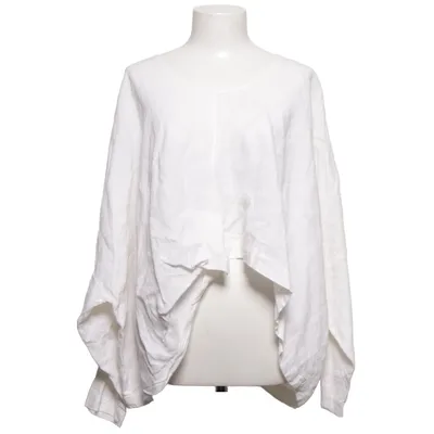Blus (Vit) från Hebbeding Linne