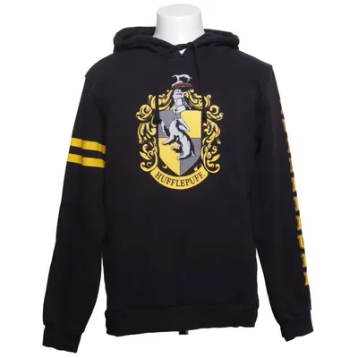 Capuchon sweater (Zwart, Geel) van Harry Potter Katoen