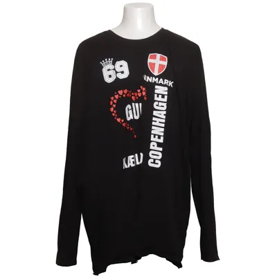Långärmad t-shirt (Svart) från Spreadshirt Bomull