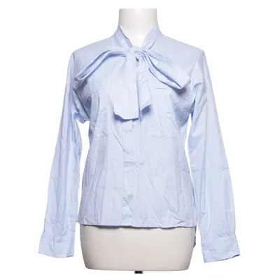 Blouse lavallière (Bleu) de Blooshop Coton