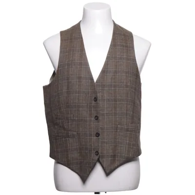 Kostuumgilet (Bruin) van Oscar Jacobson Wol