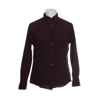 Businesshemd (Rot, Schwarz) von Burton Menswear Baumwolle