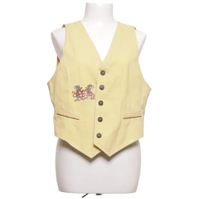 Spijker gilet (Geel) van Original Alphcrn Trachten