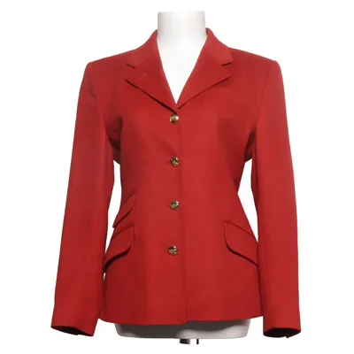 Blazer (Rød) fra Austin Reed Uld, Kashmir, Viscose