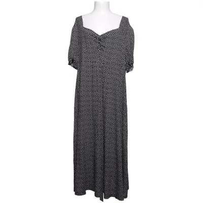 Vente kjole (Sort, Hvid) fra Dorothy Perkins Maternity Elastan, Viscose