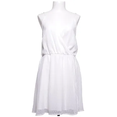 Dress (White) from Iva Nikolina x NA-KD Polyester