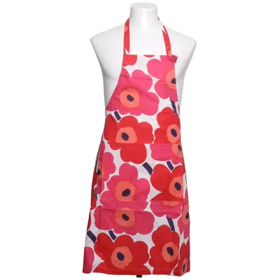 Forklæde (Rød, Pink, Hvid) fra Marimekko Bomuld