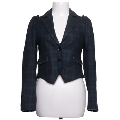 Kavaj (Blå, Grön) från Stella Nova Polyester, Viskos, Ull